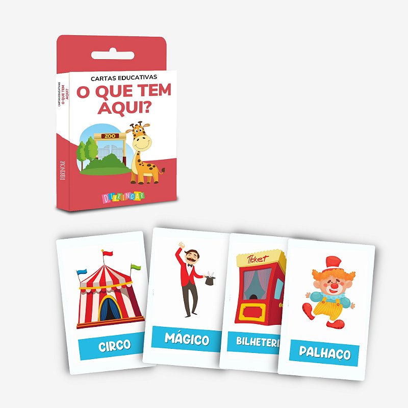 Baralho Plus Jogo de Carta Pedagogico Infantil Educativo - Tem Tem Digital  - Brinquedos e Papelaria, aqui tem!