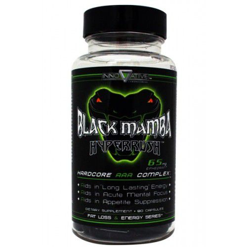 Black Mamba Hyperrush 90 Cápsulas Innovative Labs - Primo Suplementos