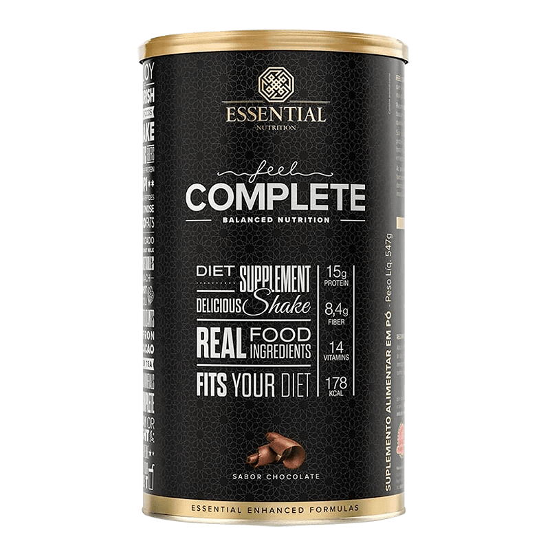 Feel Complete 547g Essential Nutrition - Proteínas e Fibras Diárias ...