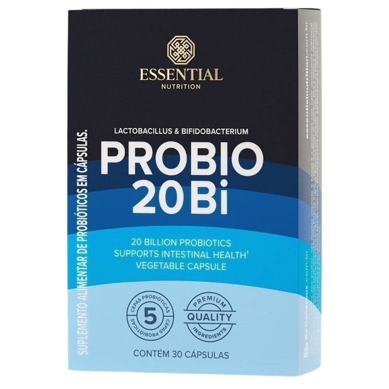 Probio 20Bi Essential Nutrition | Probiótico 20 Bilhões - Primo Suplementos