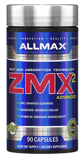 ZMA Zmx2 Advanced 90 Caps Allmax - Primo Suplementos