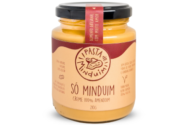 SÓ MINDUIM - Creme 100% Amendoim 210g