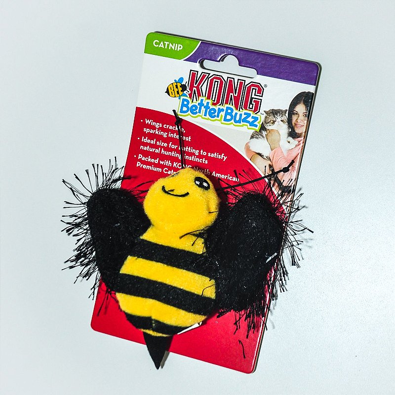 Giocattolo Per Gatto KONG Cat Better Buzz Bee - 7