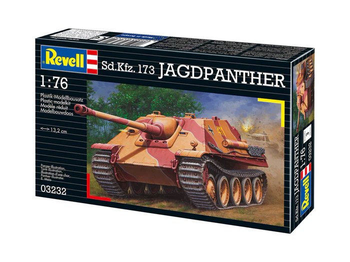 Kit Revell Sd.Kfz.173 Jagdpanther 1/76 – Plastimodelismo Militar