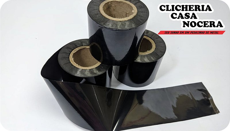 FITA FOIL - PRETA - Clicheria Casa Nocera - Seu sonho em um