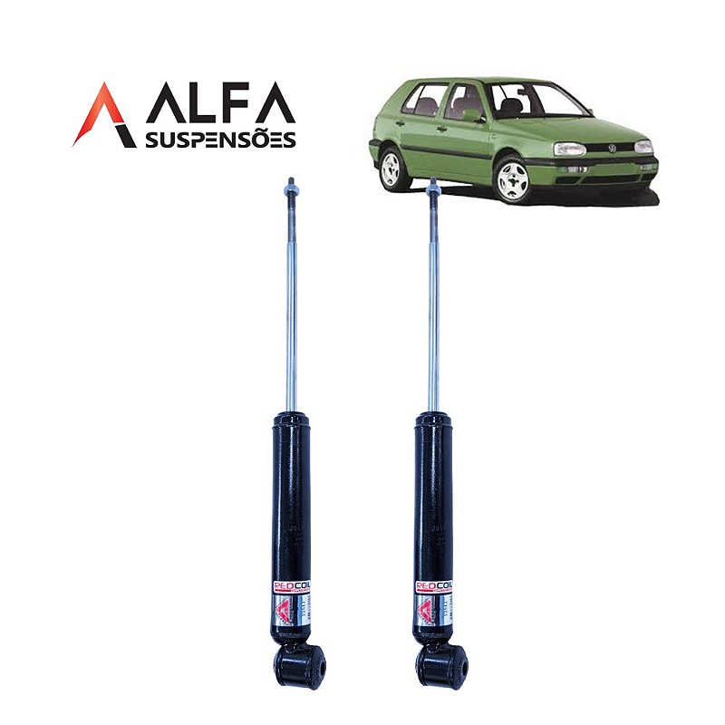 Kit Traseiro de Amortecedores Esportivos Vw Golf Mk3 (1991/1999) - Alfa  Suspensões