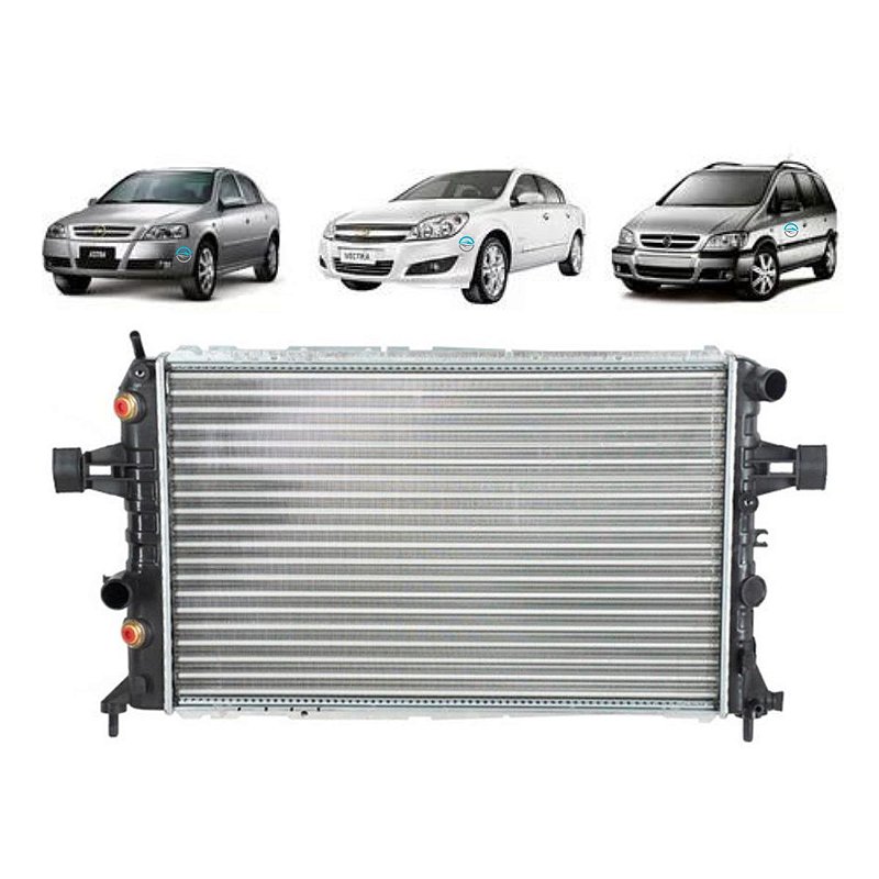 Radiador Astra 99, Vectra, Zafira 2004 até 2009 Automático - Ideal ...
