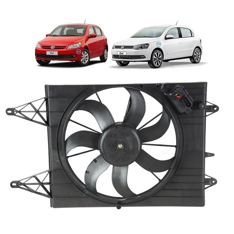 Ventoinha Completa Gol G5 / G6 / Polo / Fox - 2008 a 2016 - Ideal ...