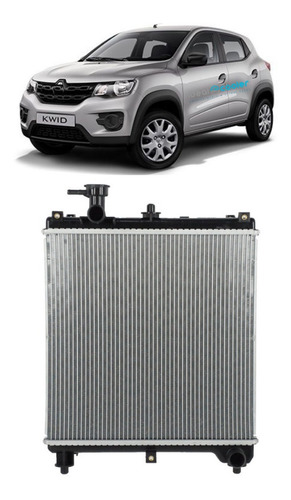 Kwid Radiator Radiador Renault Kwid 1.0 12v 2017 2018 2019 2020 - Ideal Cooler - Loja ...