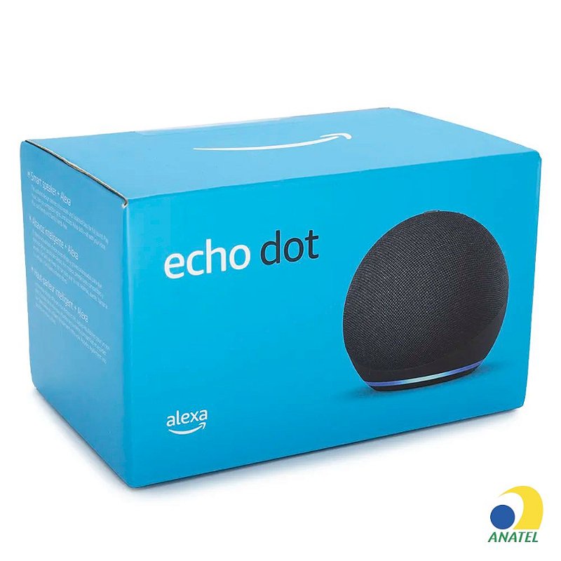 Alexa Amazon Echo Dot 4th Generation com Wi-Fi e Bluetooth-L4S3RE