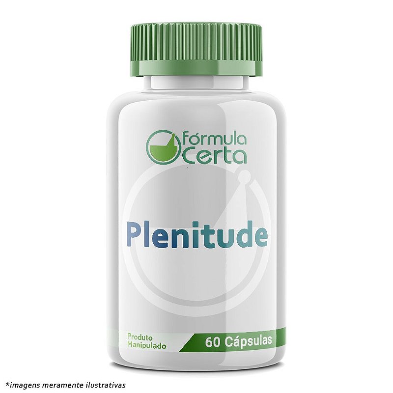 Plenitude - 60 Doses - Farmácia de Manipulação Fórmula Certa