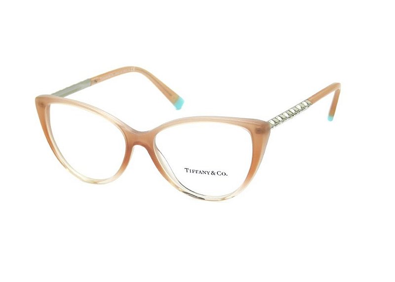 Óculos de Grau Tiffany&Co. TF2214B-55-8299 Nude translucido