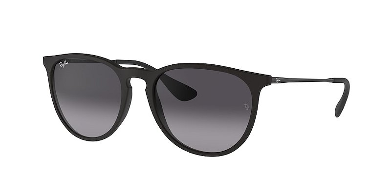 Ray-Ban Erika RB4171L-54-622/8G Preto Lente Cinza degradê