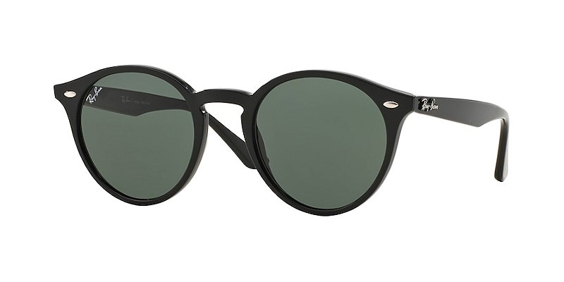 Ray-Ban RB2180L-51-601/71 Preto Lente Verde