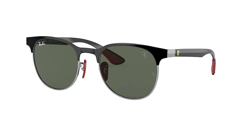 Ray-Ban Ferrari RB8327M-53-F06071 Preto Lente Verde
