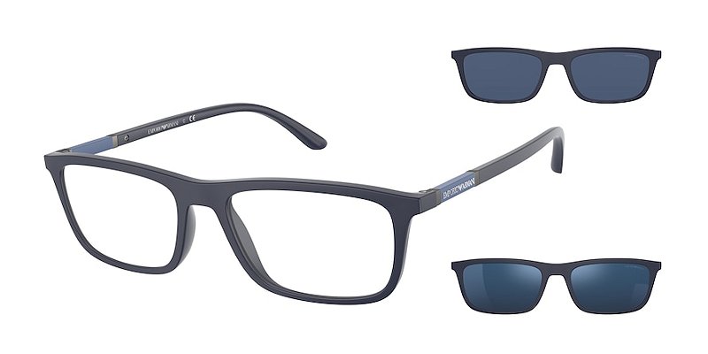Emporio Armani EA4160-55-57591W Azul +2 Clip-On