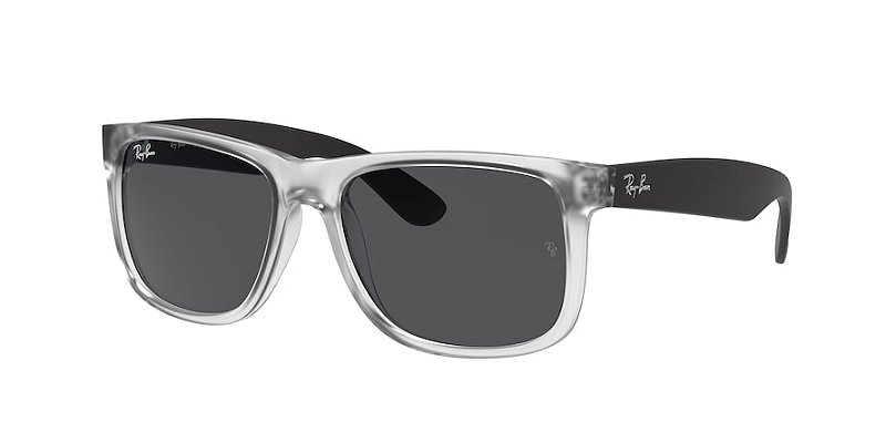 Ray-Ban Justin RB4165-55-651287  Cristal Transparente Lente Cinza
