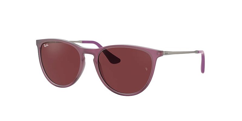 Ray-Ban Junior Erika RJ9060S-50-705675 Cereja Lente Violeta