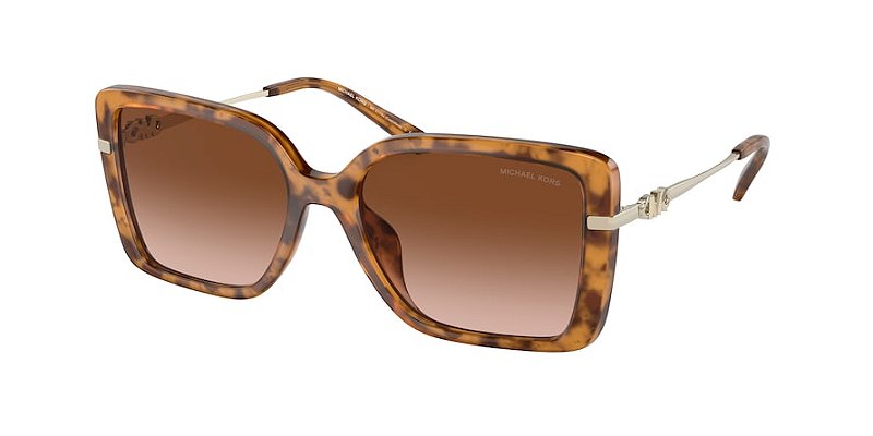 Michael Kors CASTELLINA MK2174U-55-39153B MARIGOLD Lente Marrom -escuro degradê