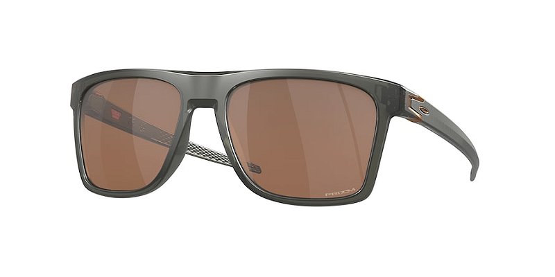 Oakley Leffingwell OO9100-57-910002 Cinza Lente Prizm Tungstênio