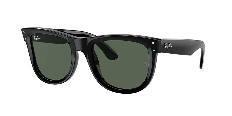 Ray-Ban Wayfarer Reverse RBR0502S-50-6677VR Preto Lente Verde