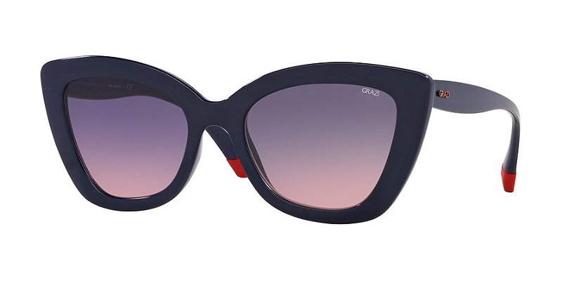 Grazi GZ4055-56-L112 Azul Lente Rosa degradê Azul