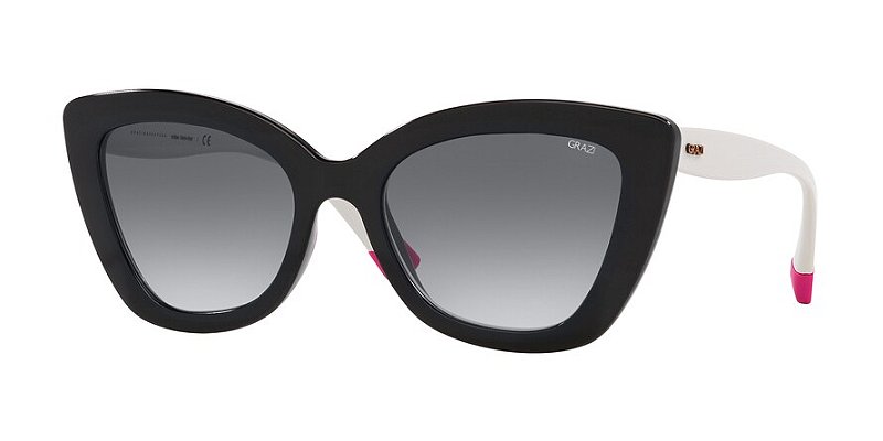 Grazi GZ4055-56-L113 Preto Lente Roxo