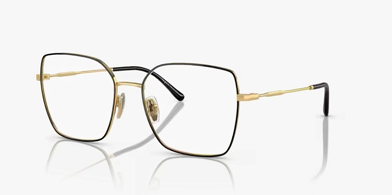 Vogue VO4274L-55-352 Top Preto sobre Ouro