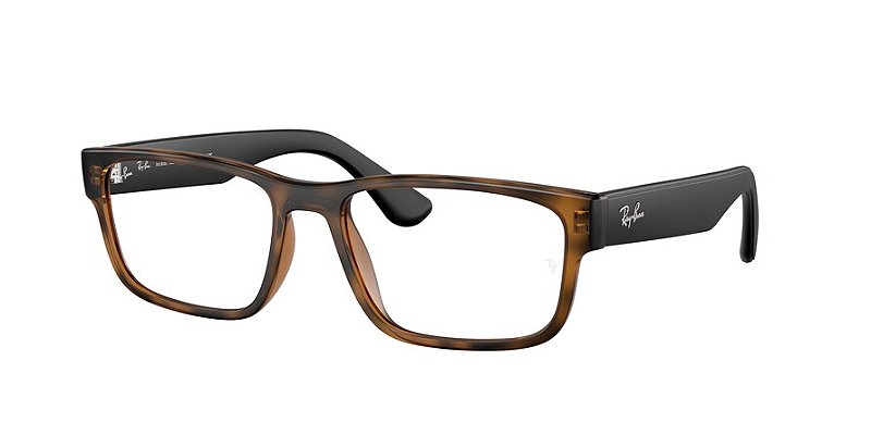 Ray-Ban RX7243L-56-8350 Havana Escuro