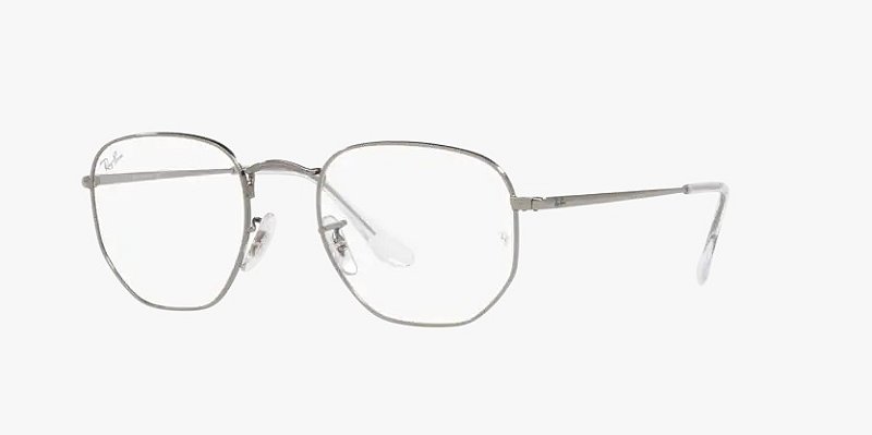 Ray-Ban Hexagonal RX6448L-54-2502 Chumbo