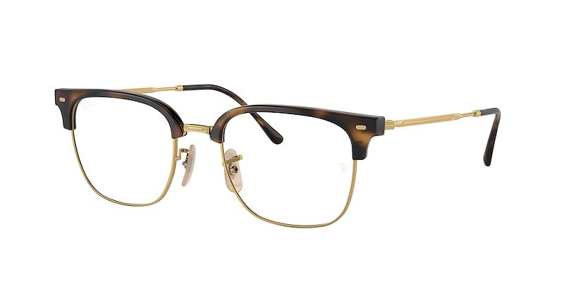 Ray-Ban New Clubmaster RX7216-51-2012 Havana sobre Ouro