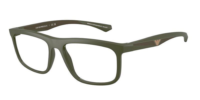 Emporio Armani  EA3246-55-6184 Verde fosco