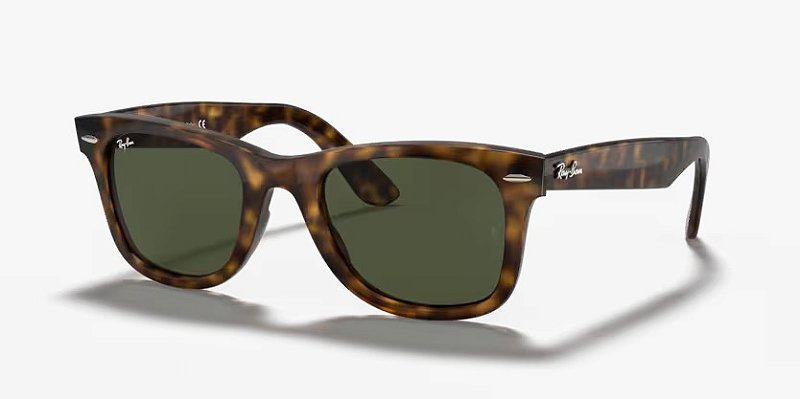 Ray-Ban Wayfarer Ease RB4340-50-710 Havana Claro Lente Verde G15