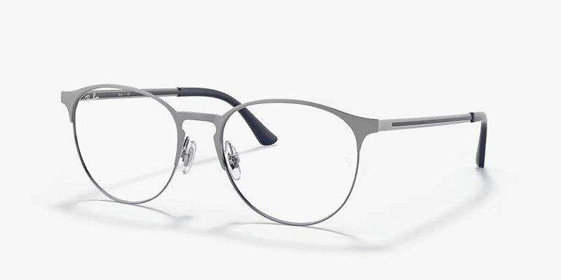 Oculos Ray-Ban RX6375-53-3135 Chumbo