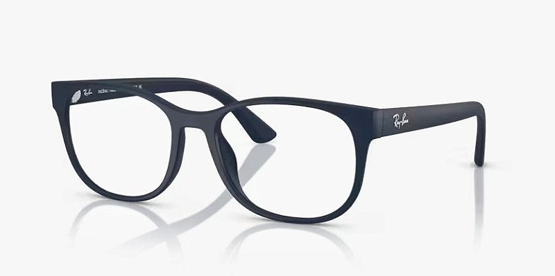 Ray-Ban RX7253L-55-5412 Azul escuro fosco