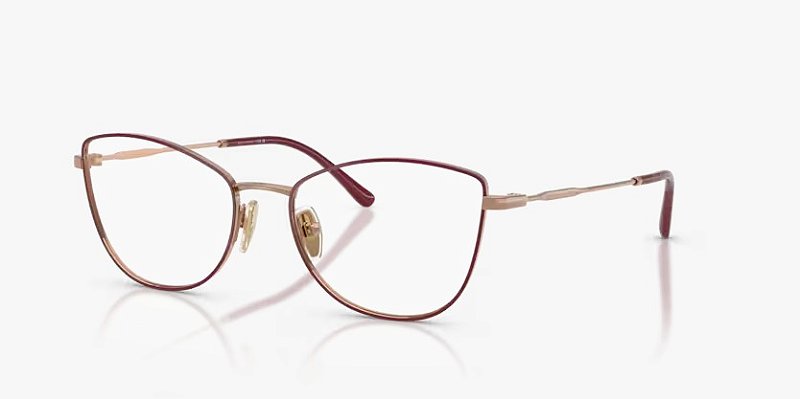 Óculos de Grau Vogue VO4273L-54-5211 Top Bordô sobre Ouro Rosado