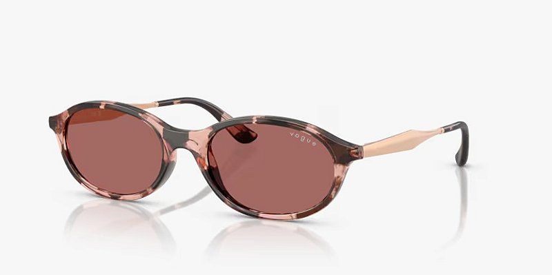 Óculos de Sol Vogue VO5625S-52-319969 Havana Rosado com lentes Violeta-escuro