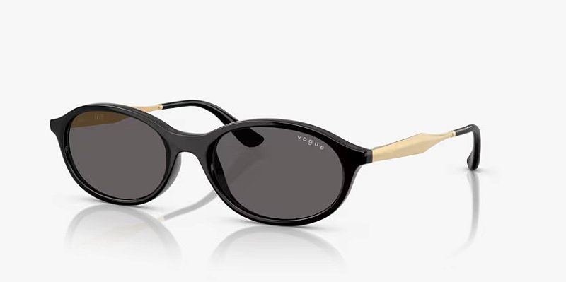 Óculos Vogue VO5625S-52-W44/87 Preto com lentes Fumo Preto