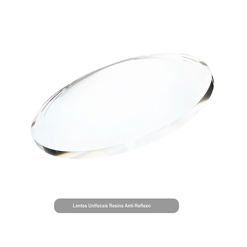 Lente Unifocal Resina Anti-Reflexo (par)