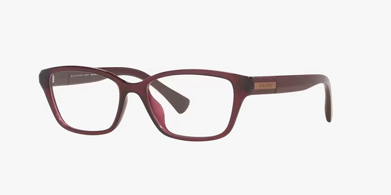 Óculos de Grau Ralph RA7184L-53-6259 Borgonha translúcido