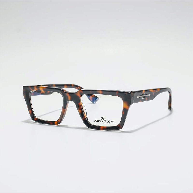 Óculos de Grau John-John  JN0013-53-C2 Demi-ambar