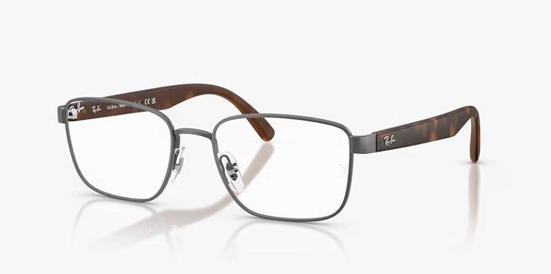 Óculos de grau Ray-Ban RX6537L-54-3185 Chumbo-escuro fosco