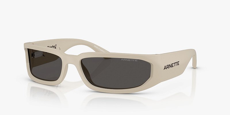 Óculos de Sol Arnette Smaze-Veigh AN4349-62-301687 Bege lentes Cinza-escuro