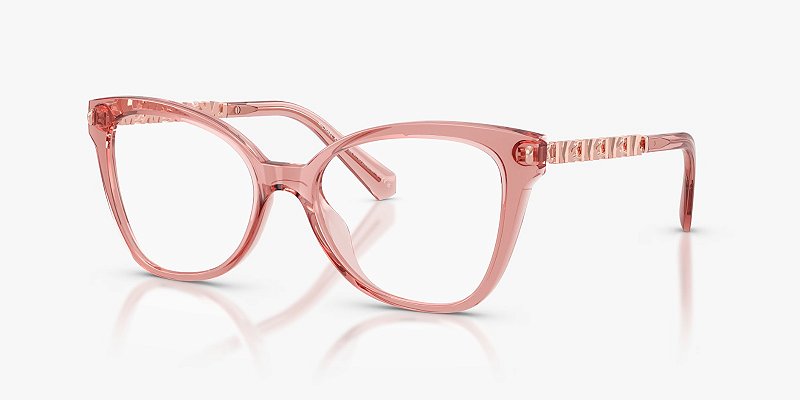 Óculos de Grau Michael Kors Beaune MK4170U-52-3101 Rosa transparente