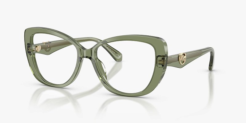 Óculos de Grau Michael Kors Dervio MK4163U-54-3961 Verde transparente