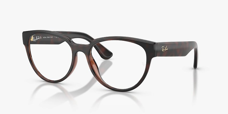 Óculos de Grau Ray-Ban RX7261L-55-2012 Havana-escuro