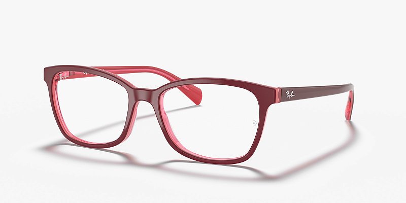 Óculos de Grau Ray-Ban RX5362-52-5777 Roxo-avermelhado