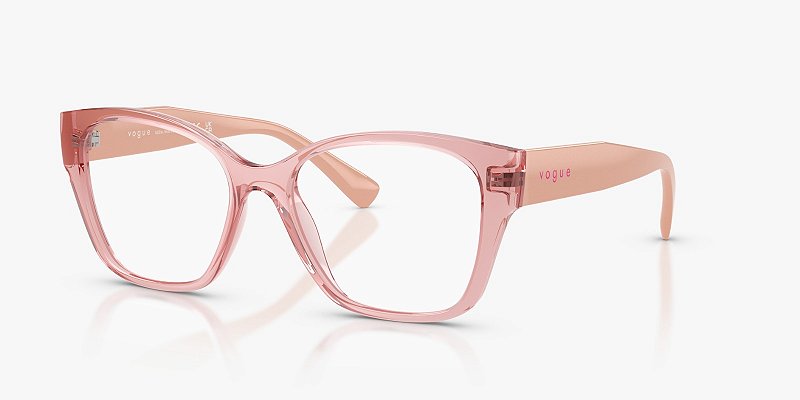 Óculos de Grau Vogue VO5682L-53-2939 Rosa translúcido