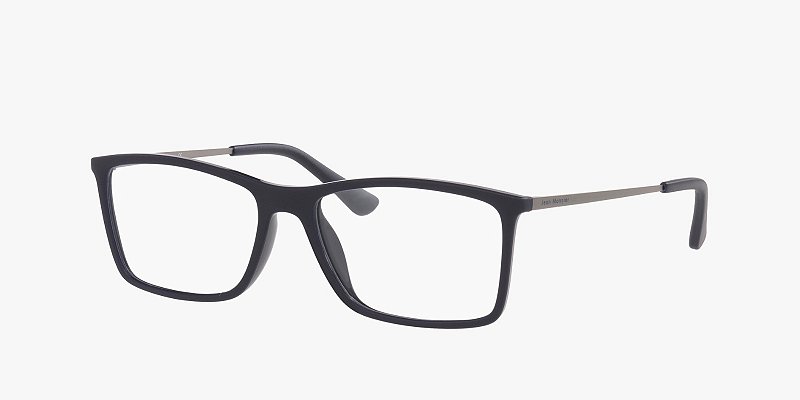 Óculos de Grau Jean Monnier J83266-54-N517 Azul-marinho fosco
