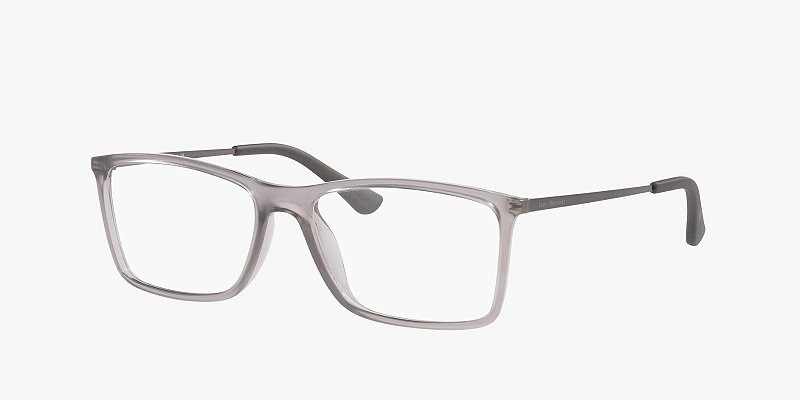Óculos de Grau Jean Monnier J83266-54-N518 Cinza translúcido fosco